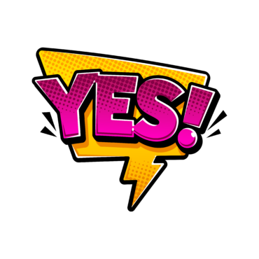 Плашка YES!
